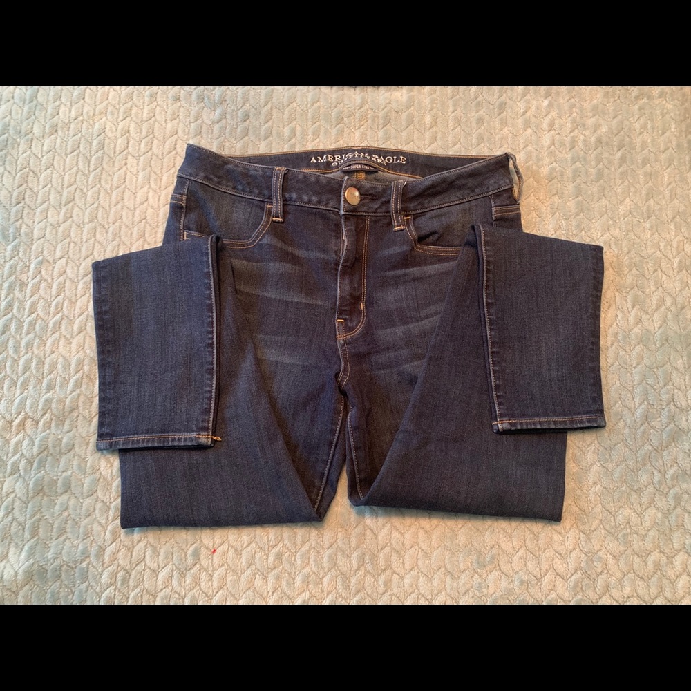 AE HI Rise Jegging Size 8